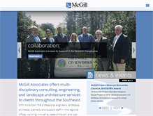 Tablet Screenshot of mcgillengineers.com